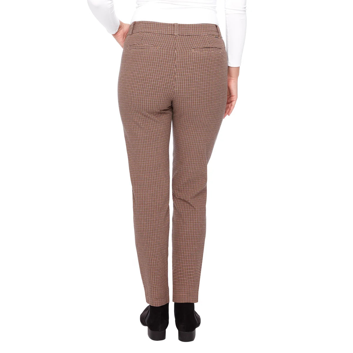 UP! - Pantalon en Coton Extensible pour Femme-women's-stretch-coton-pants-costco-2816134-brun-brown-3