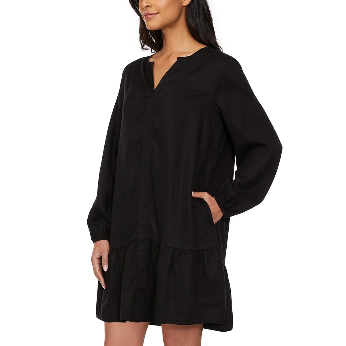 BUFFALO - Robe à Manches Longues pour Femme-women's-long-sleeve-dress-costco-1886253-noir-black-3