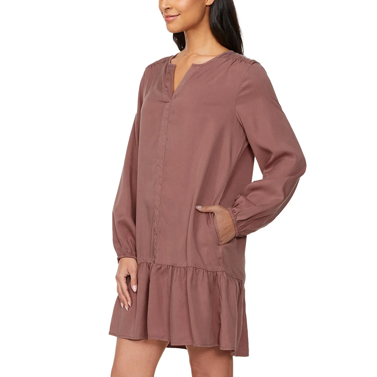 BUFFALO - Robe à Manches Longues pour Femme-women's-long-sleeve-dress-costco-1886253-rose-pink-3
