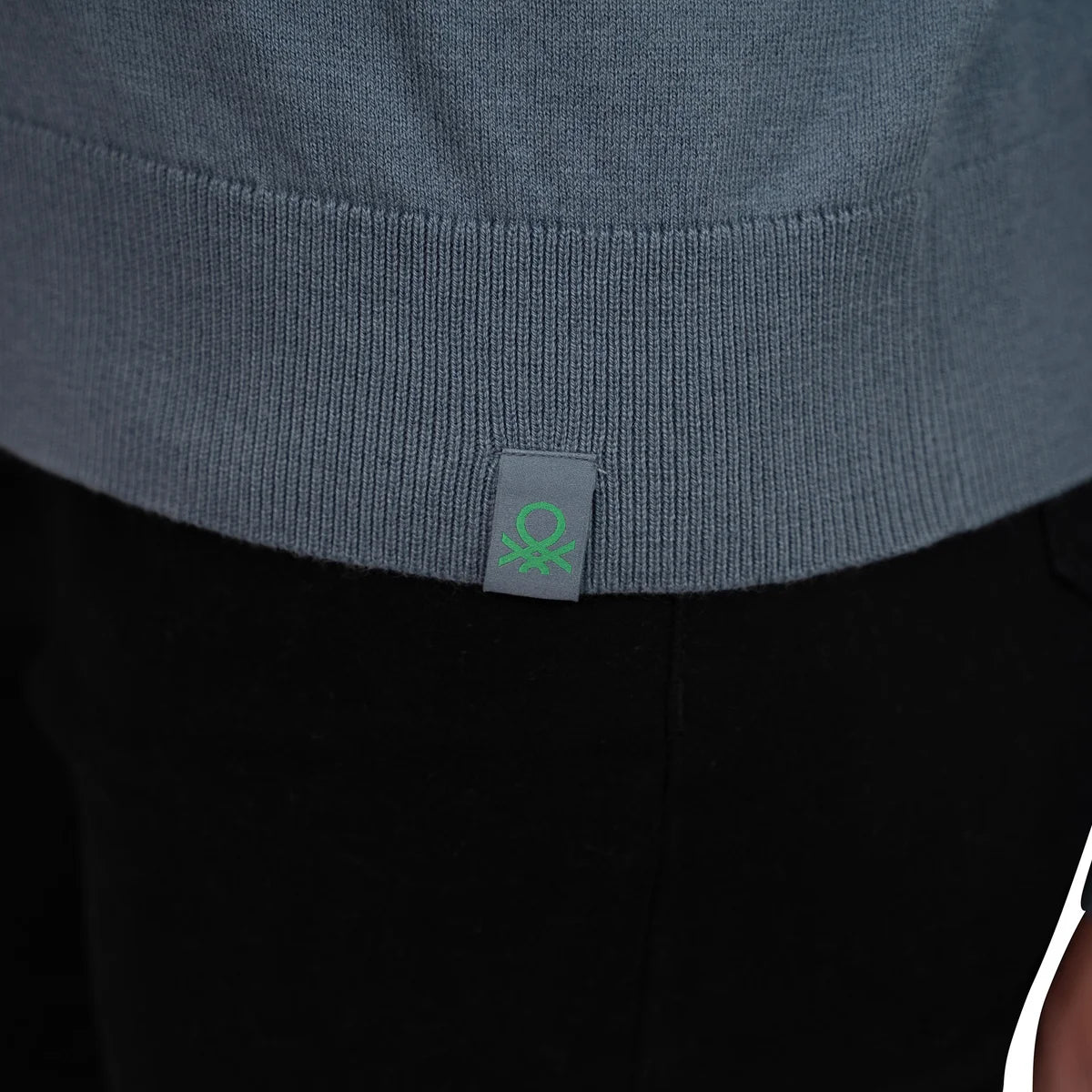 UNITED COLORS OF BENETTON - Chandail pour Femme-Womens-Crewneck-Sweater-Bleu-Blue-1914048-1917978