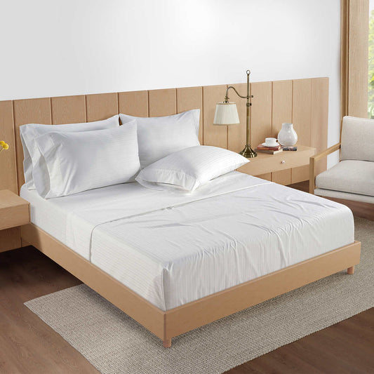 hotel-signature-sateen-ensemble-draps-6-pièces-supima-piece-cotton-sheet-set-2