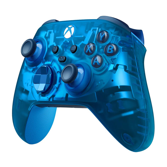 XBOX - Manette Sans Fil Édition Spéciale Sky Cipher-special-edition-wireless-controller-costco-1867336-blue-bleu-2