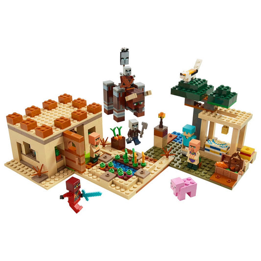 LEGO-MINECRAFT-ATTAQUE-VILLAGEOIS-21160-1