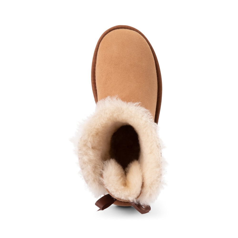 UGG -Botte-Mini-Bailey-Bow-II- Brun-3