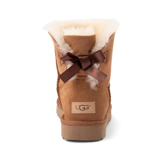 UGG -Botte-Mini-Bailey-Bow-II- Brun-2