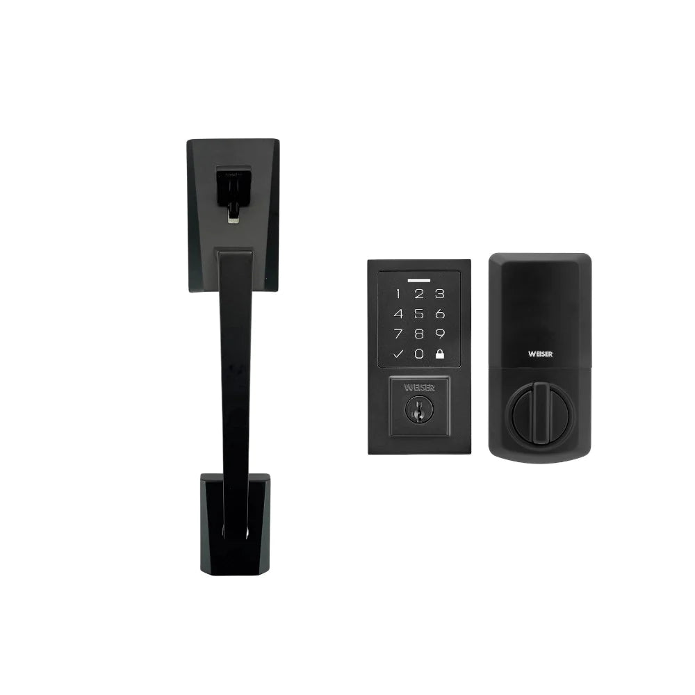 weiser-ensemble-combo-serrure-électronique-poignée-touchpad-deadbolt-handleset-combo-pack