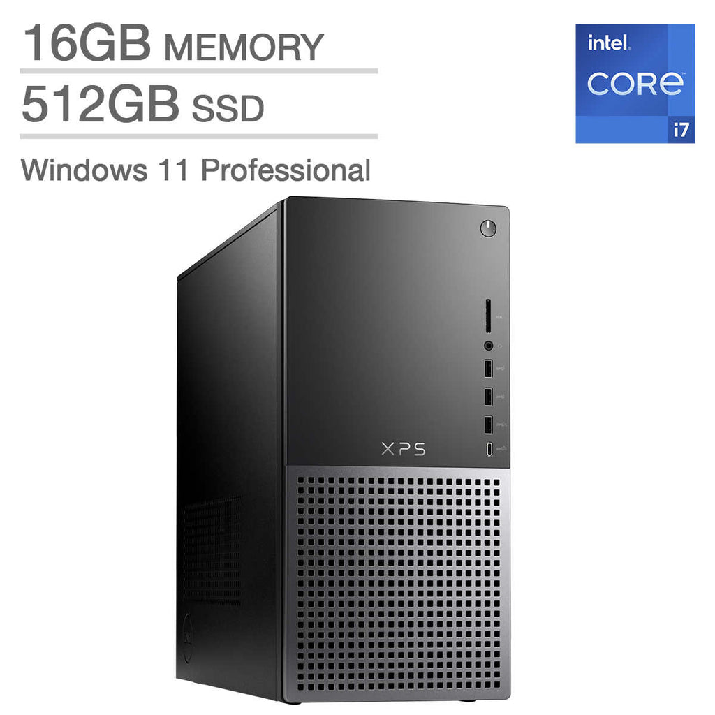 DELL - Desktop Computer XPS8950-7563BLK-PCA *Open Box*