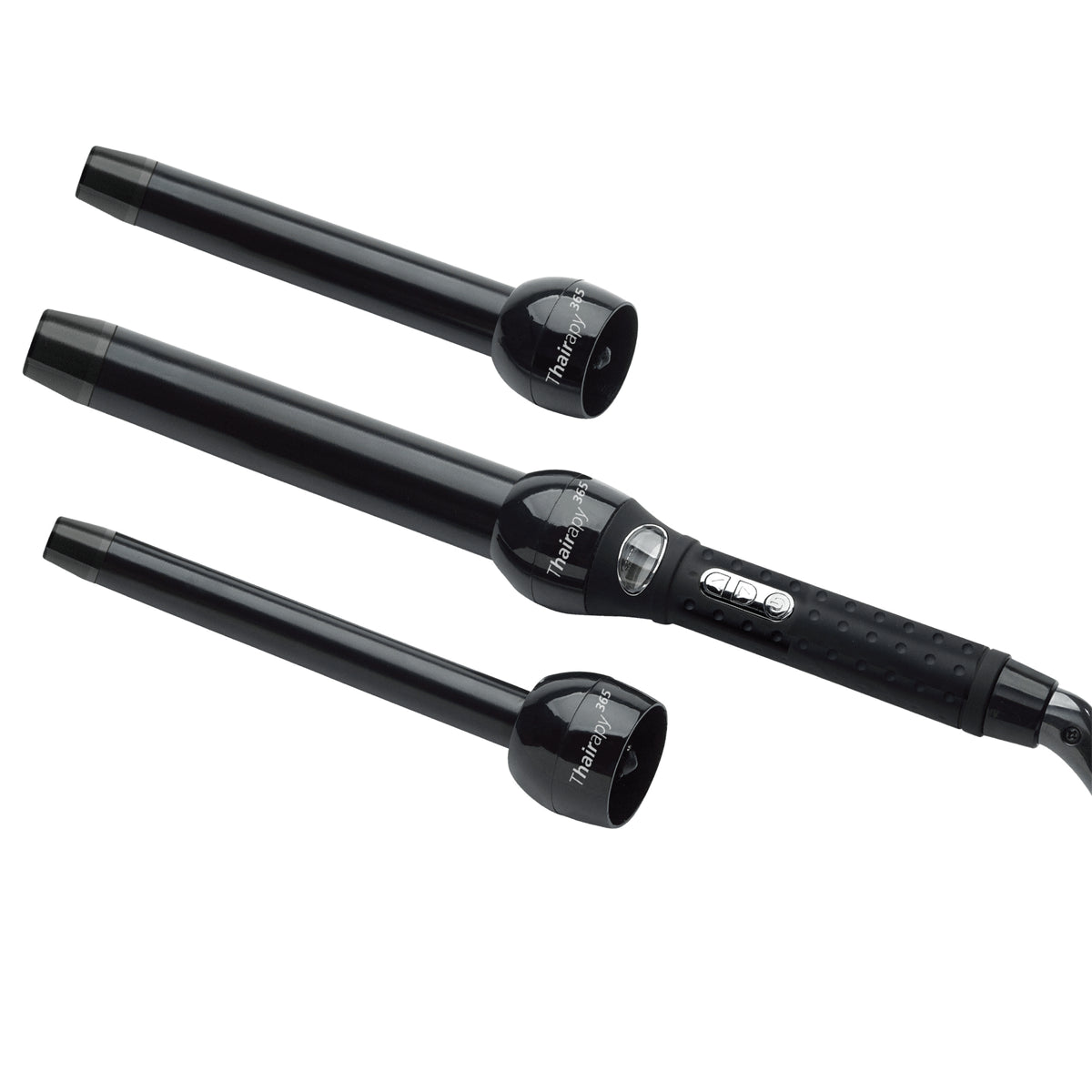 THAIRAPY 365-FER-FRISER-NUMÉRIQUE-SANS-PINCE-CARTOUCHES-MULTIPLES-TRI-CURL