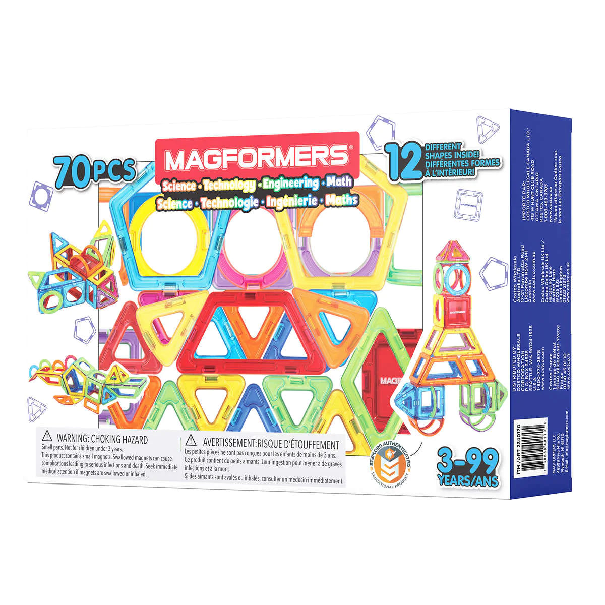 Jeu de Construction Magnétique Magformers, 30 pièces - Autres jeux de  construction - Achat & prix