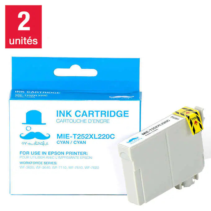 MOUSTACHE-2-CARTOUCHE-ENCRE-CYAN-T252XL220