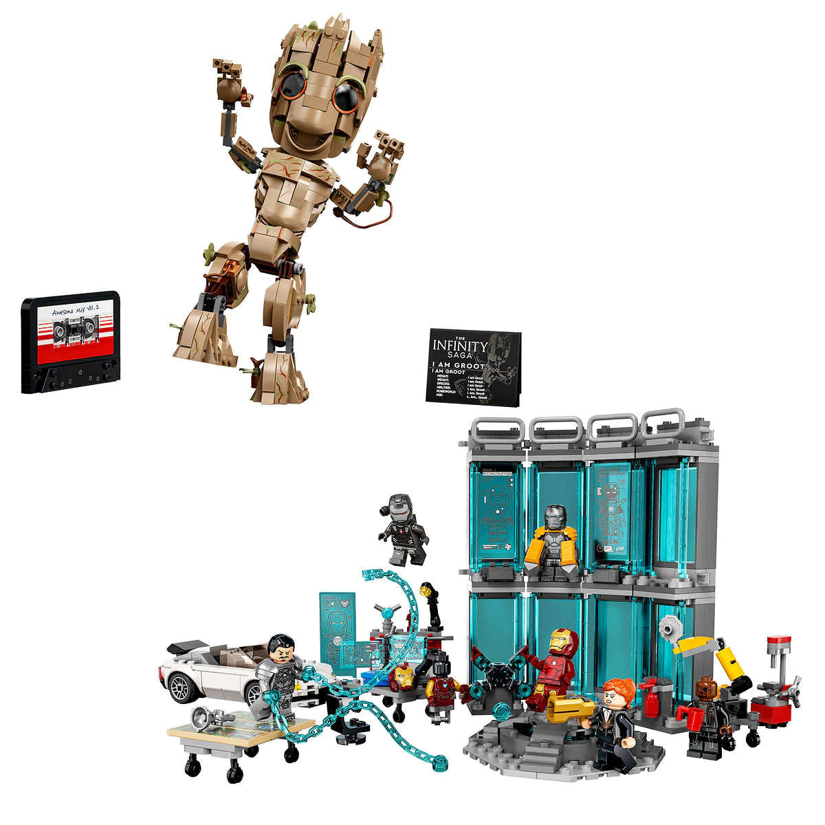 lego-the-infinity-saga-66711-saga-infinie-je-suis-groot-76217-armurerie-iron-man-76216-3
