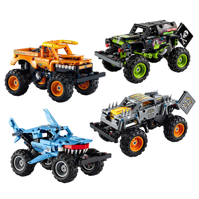 LEGO-COLLECTION-MONSTER-JAM-TECHNIC-66712