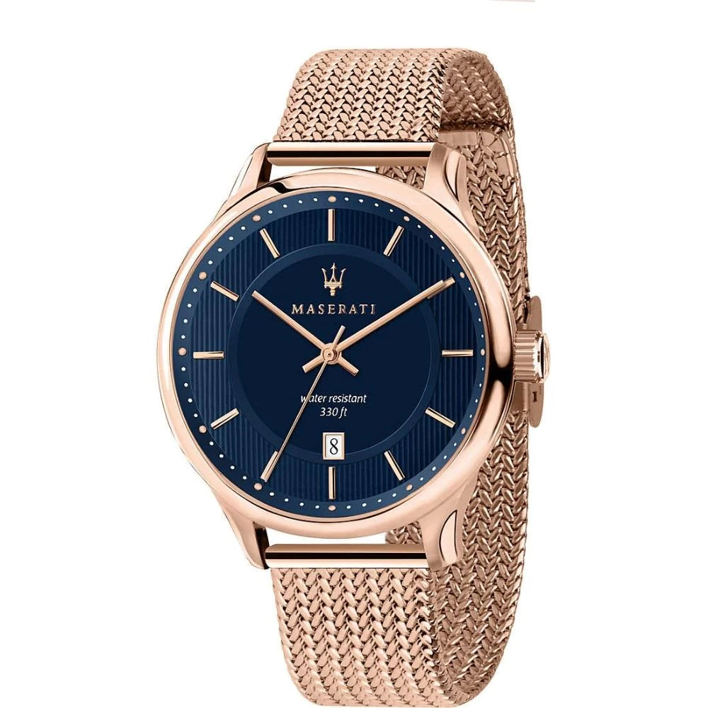 Maserati-montre-homme-bleu-or-rose-gold