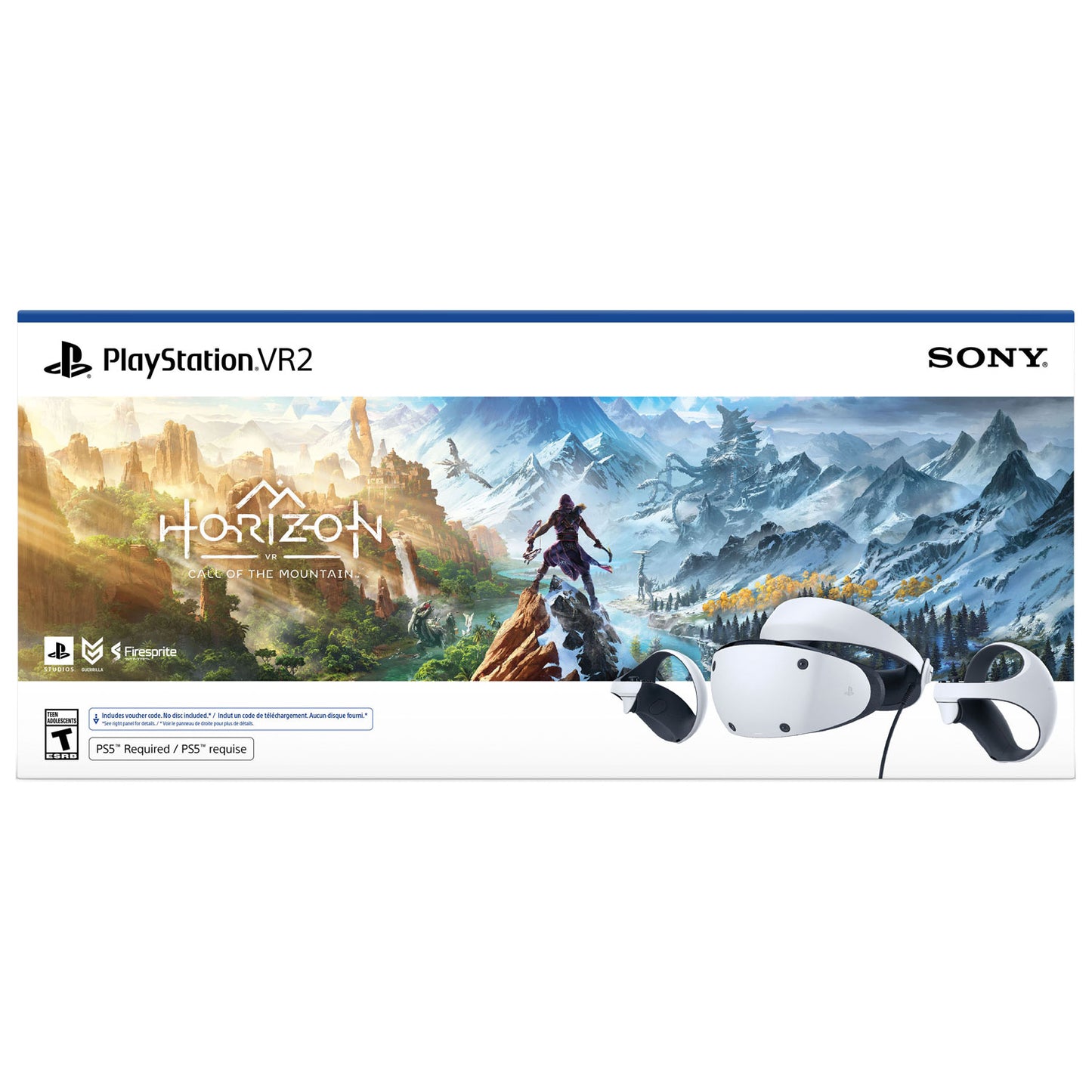 SONY - Ensemble PlayStation VR2 Horizon Call of the Mountain *Boite Ouverte*