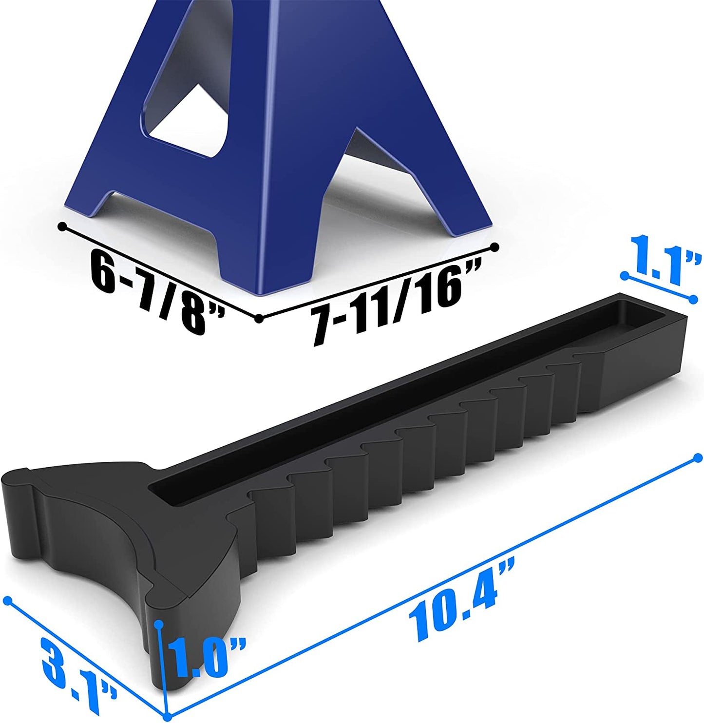 TORIN - Chandelles de Cric de 3 Tonnes à Double Verrouillage