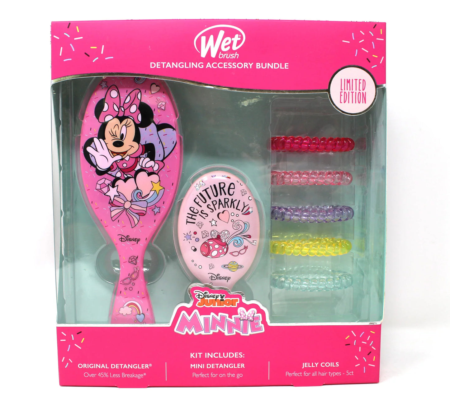WET BRUSH - Ensemble d'Accessoires Démêlant Minnie