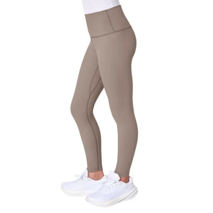 MONDETTA - Paquet de 2 Leggings pour Fille-pack-girls'-leggings-costco-1882727-beige-camel-chameau-2