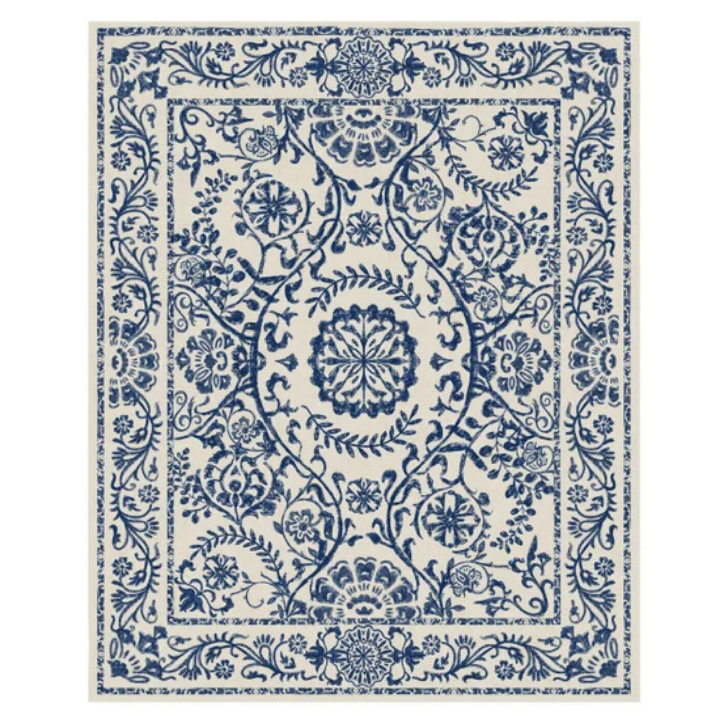 RUGGABLE - Tapis Lavable de 8 x 10 pi *Boite Ouverte*-washable-rug-costco-1837275-delphina-1858705-bleu-blue-5