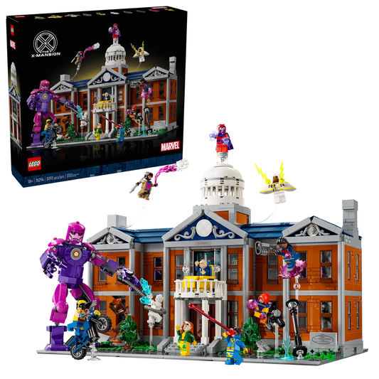 LEGO - L'Institut Xavier X-Men Marvel 76294 *Boite Endommagée*-the-x-mansion-costco-2576294