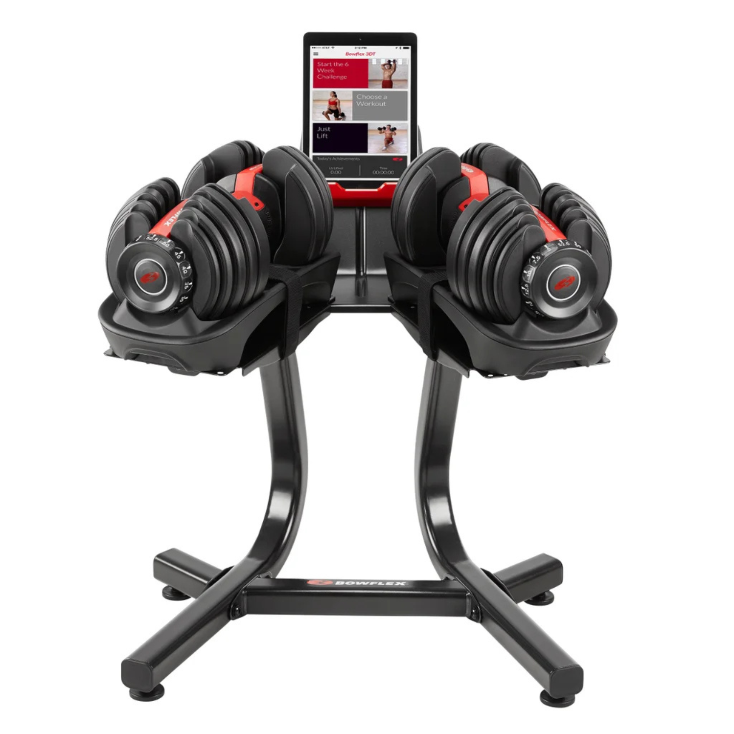 BOWFLEX - Ensemble d'Haltères Réglables avec Support SelectTech 552 *Tel Quel*-dumbells-adjustable-set-costco-1412331