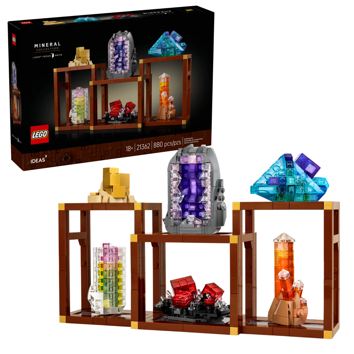 LEGO - La Collection de Minéraux Ideas 21362-mineral-costco