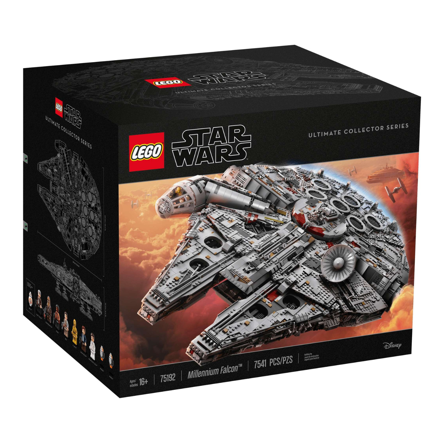 LEGO - Vaisseau Millennium Falcon Star Wars 75192 *Boite Ouverte*-battleship-costco-575192-5075192