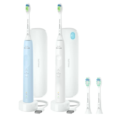 PHILIPS - Ensemble de 2 Brosses à Dents Rechargeables Sonicare Confident Clean *Boite Endommagée*-pack-rechargeable-toothbrush-costco-2555706