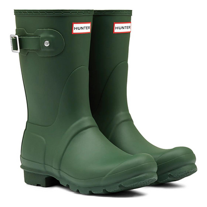 hunter-bottes-mi-hautres-caoutchouc-femme-women-original-short-boot-hunter-green-vert