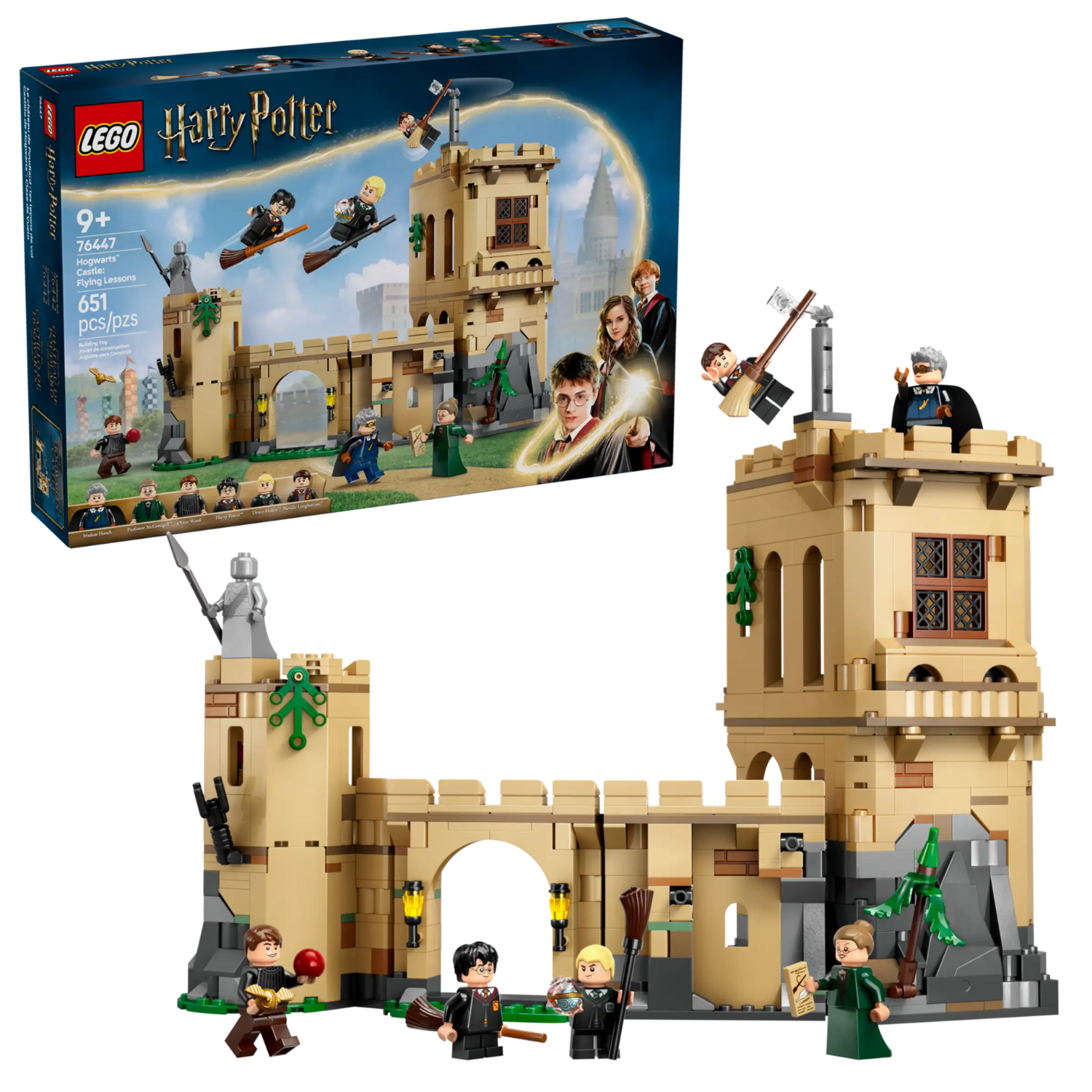 LEGO - Le Château de Poudlard : les Leçons de Vol 76447-hogwarts-castle-flying-lessons-costco-2576447