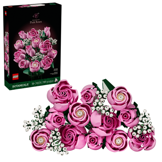 LEGO - Le Bouquet de Roses Roses Botanicals 10374 *Boite Endommagée*-of-pink-roses-costco