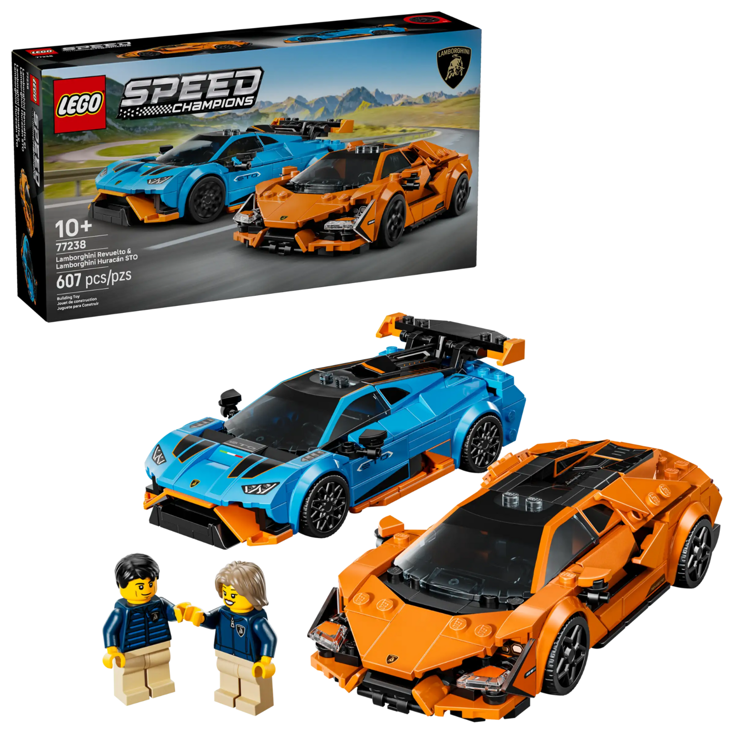LEGO - La Lamborghini Revuelto et la Huracàn STO 77238-costco