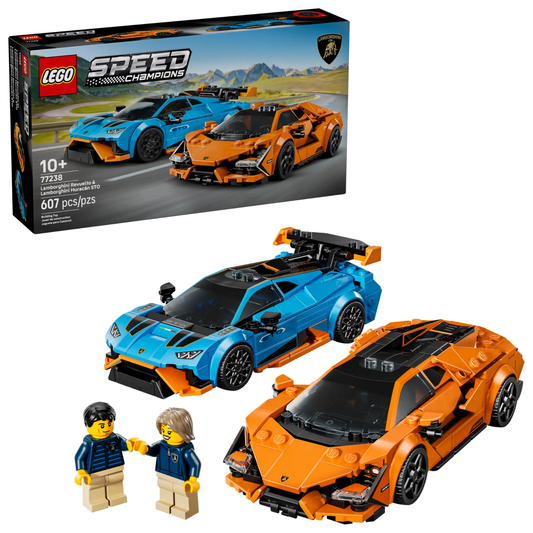 LEGO - La Lamborghini Revuelto et la Huracàn STO 77238-costco