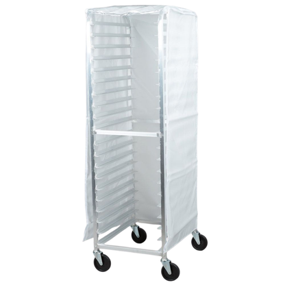 SAGETRA - Housse de Protection en Vinyle pour Chariot avec 4 Fermetures-Protective Vinyl Cover For Pan Rack With 4 Zippers-costco