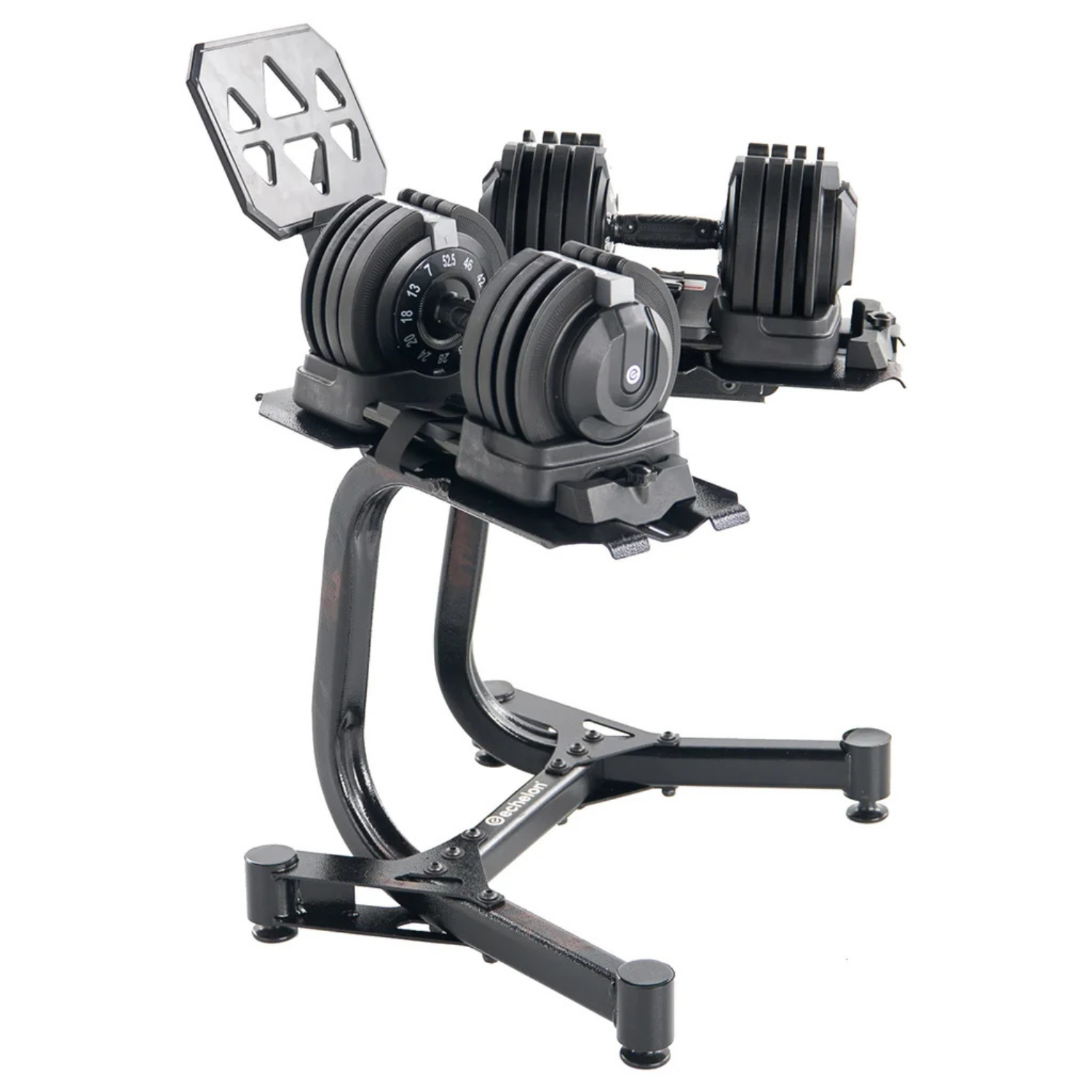 ECHELON - Ensemble d'Haltères Réglables avec Support *Tel Quel*-adjustable-dumbells-set-costco-stand-1999752