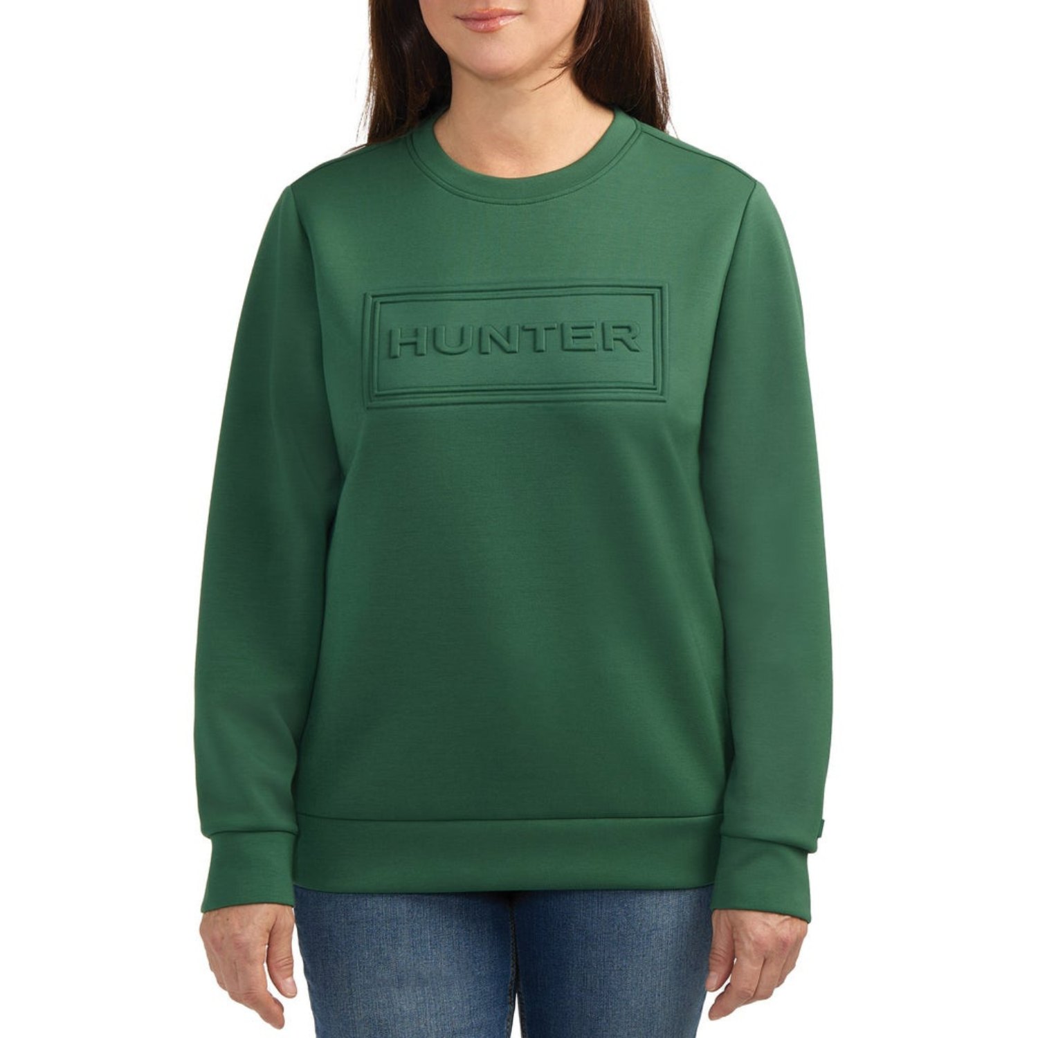 HUNTER - Chandail à Col Rond pour Femme-WOMEN'S-CREWNECK-COSTCO-1892324-VERT-GREEN