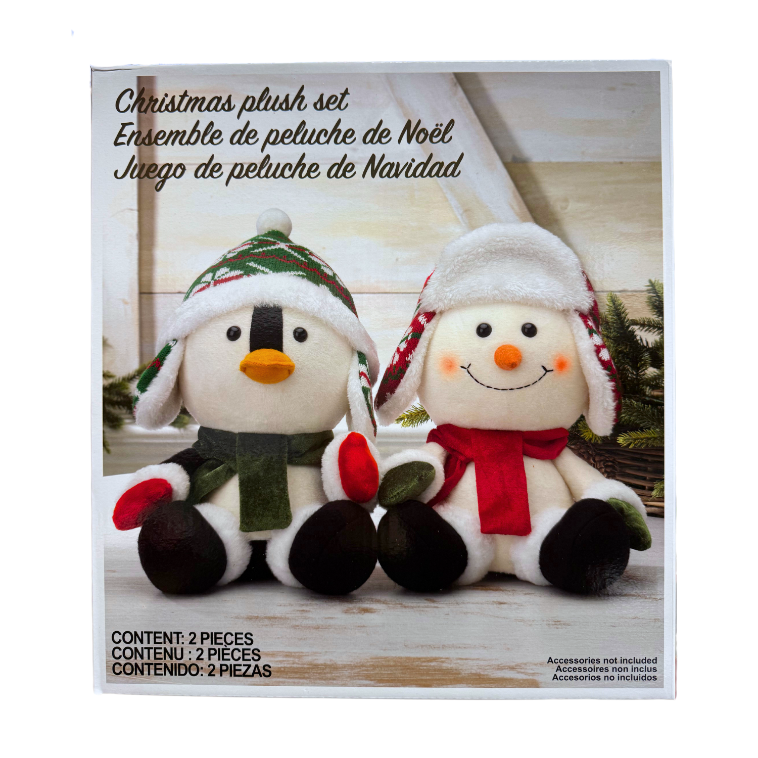 ensemble-de-peluche-de-noël-christmas-plush-set-penguin-snowman-bonhomme-de-neige-pingouin-costco-1538623