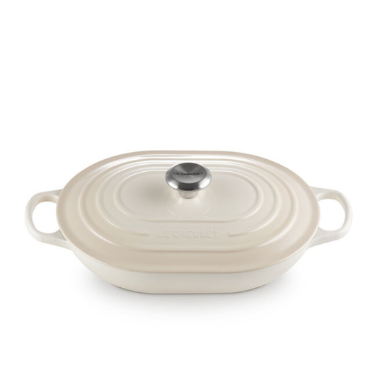 LE CREUSET - Cocotter Oblongue Signature de 3,4 L-sig-oblong-casserole/oven-costco-1982169-meringue