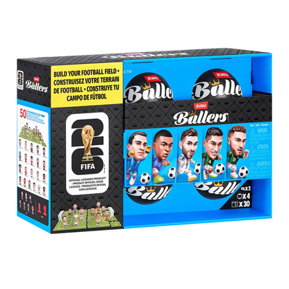 ZURU - Paquet de 4 Balles Surprises Joueurs FIFA Série 1-pack-balls-players-costco-serie-1851669