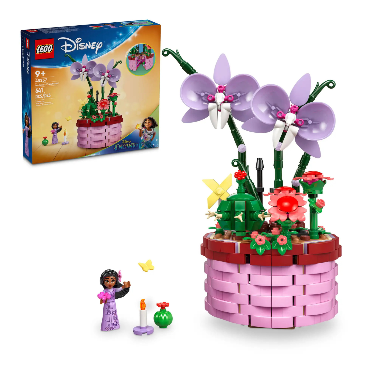 LEGO - Le Pot de Fleurs d'Isabela Disney Encanto 43237-Isabela's-flowerpot