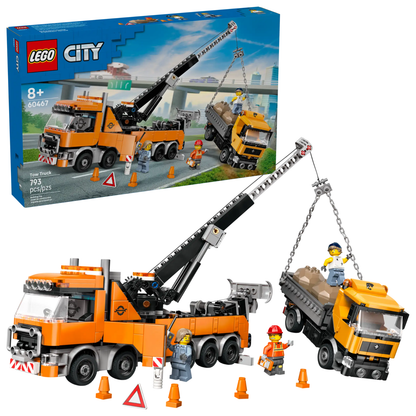LEGO - La Dépanneuse Robuste avec Grue City 60467-tow-truck-heavy-duty-recovery-with-crane-costco