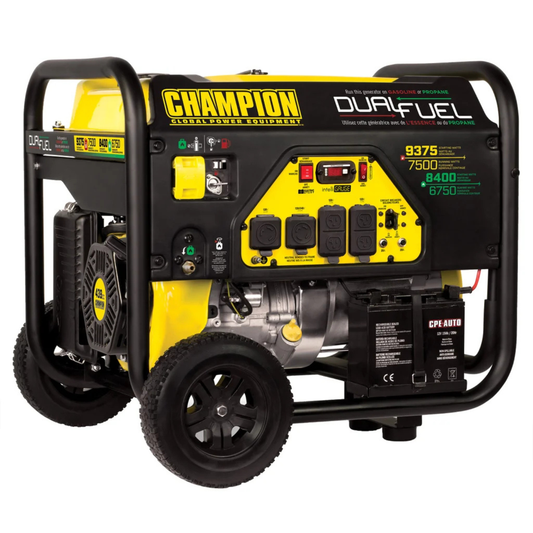 CHAMPION - Génératrice Portative à Bicarburant de 9375 W-dual-fuel-portable-generator-costco-2955944