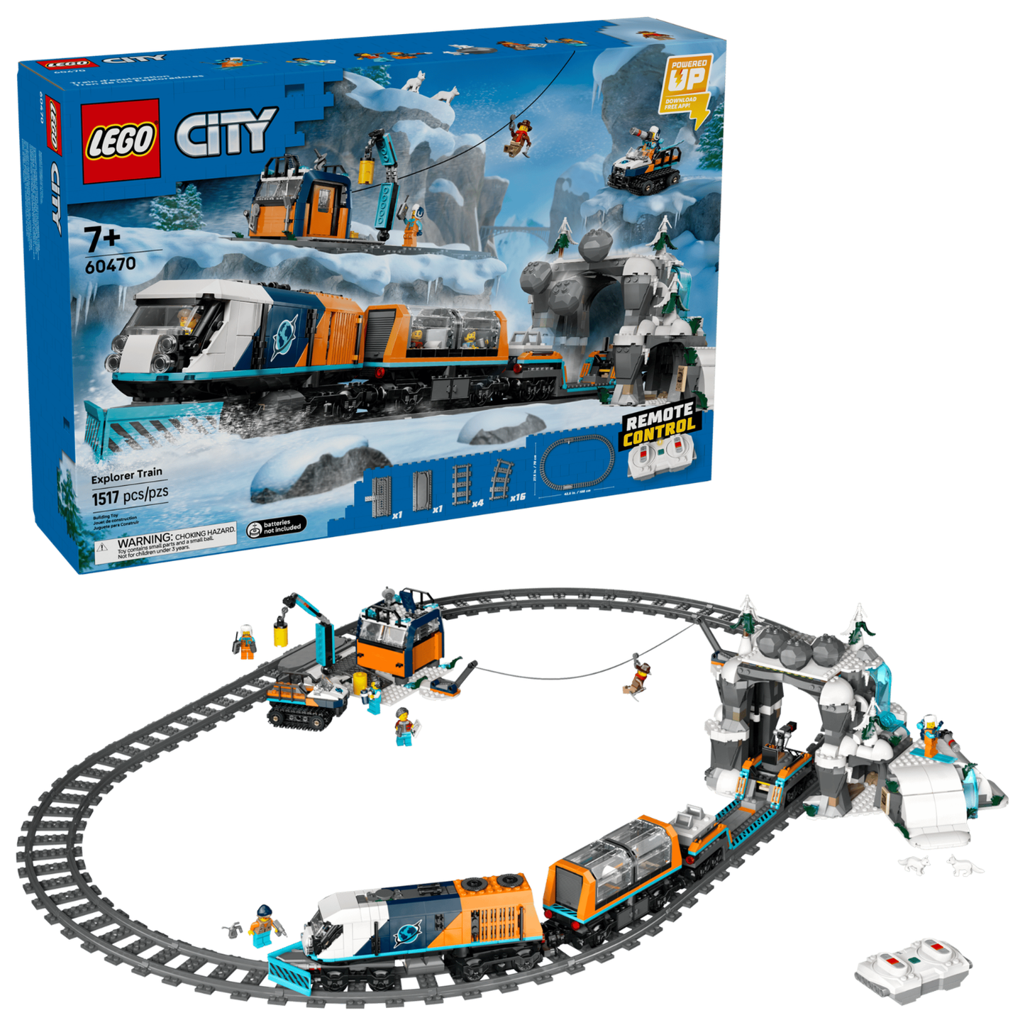 LEGO - Le Train d'Exploration de l'Arctique CITY 60470-explorer-train-costco