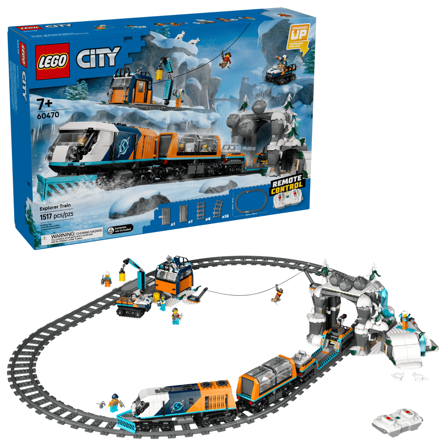 LEGO - Le Train d'Exploration de l'Arctique CITY 60470-explorer-train-costco