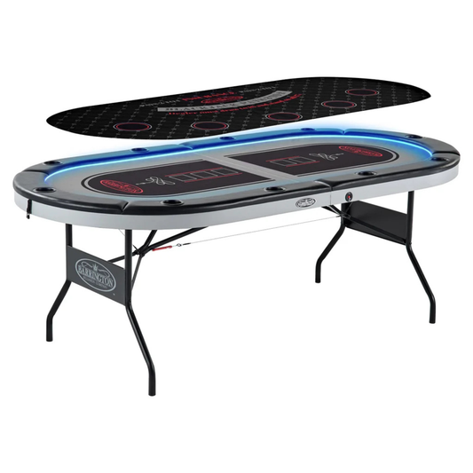 BARRINGTON - Table de Poker à 10 Joueurs avec Éclairage DEL *Boite Ouverte*-players-led-lights-costco-1872179-PK100Y25019