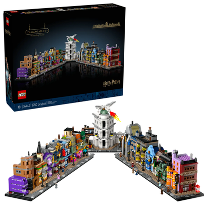 LEGO - Les Boutiques Magiques du Chemin de Traverse Harry Potter 76444-diagon-alley-wizarding-shops-costco-2576444
