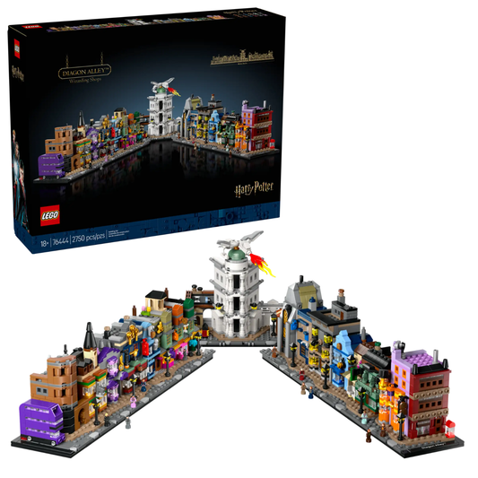 LEGO - Les Boutiques Magiques du Chemin de Traverse Harry Potter 76444-diagon-alley-wizarding-shops-costco-2576444