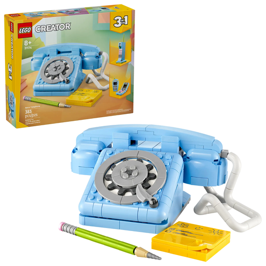 LEGO - Le Téléphone Rétro Creator 3 en 1 31174-retro-telephone-costco