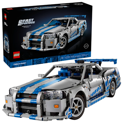 LEGO - Voiture Nissan Skyline GT-R (534) 2 Fast 2 Furious Technic 42210-car-costco