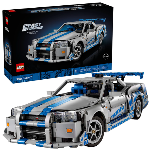 LEGO - Voiture Nissan Skyline GT-R (534) 2 Fast 2 Furious Technic 42210-car-costco