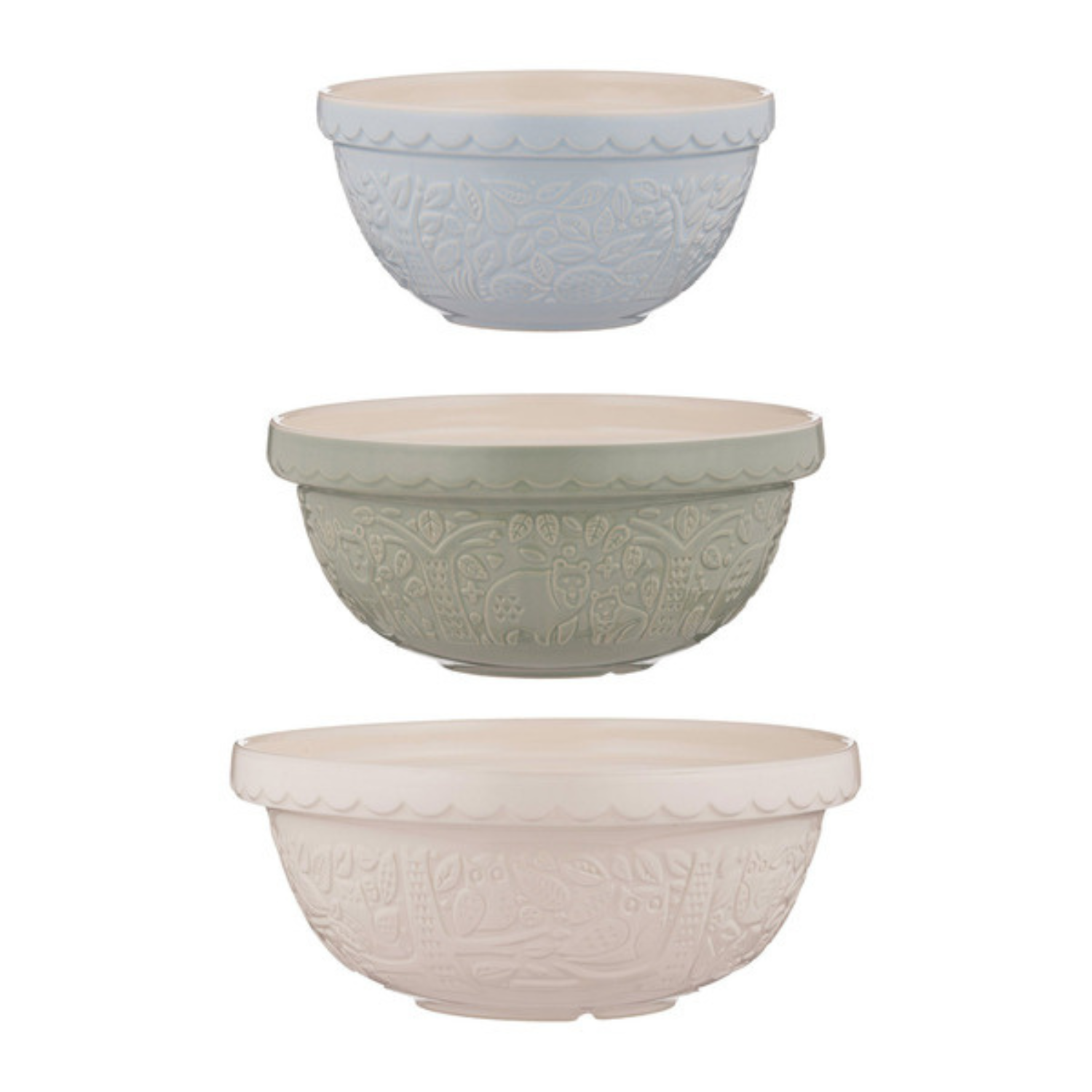 MASON CASH - Ensemble de 3 Bols à Mélanger et de Service-mixing-&-serving-bowls-set-pack-costco-1883916